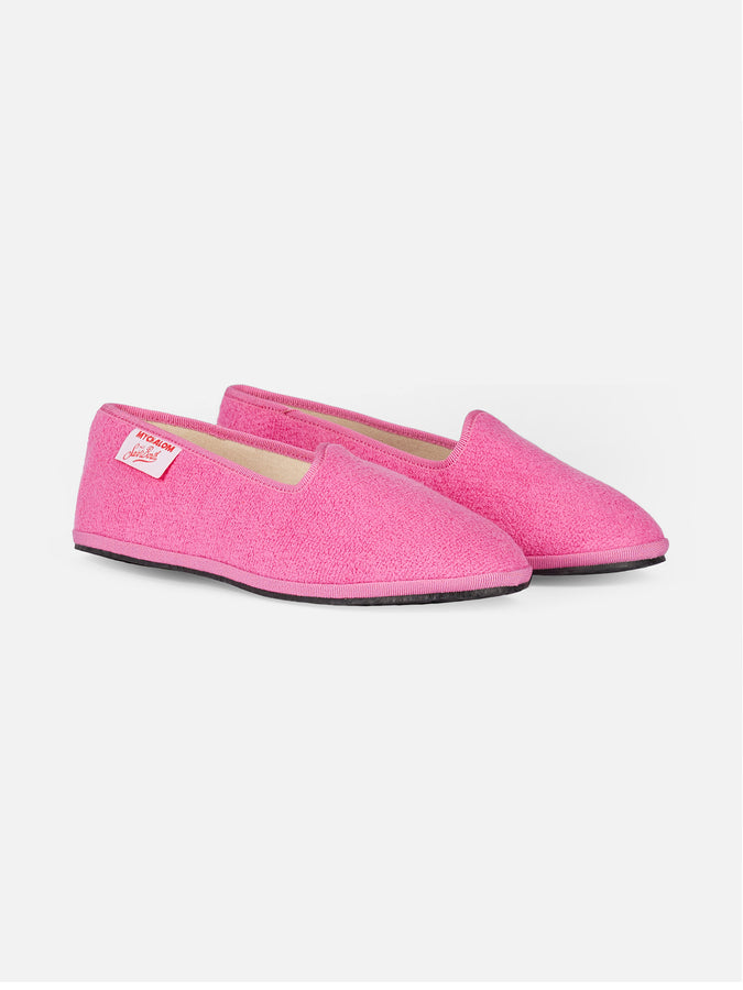 Mc2 Saint Barth Mocassino pantofola da donna in spugna rosa | MY CHALOM SPECIAL EDITION 50% di sconto per tempo limitato