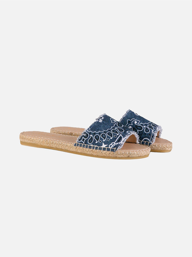 Mc2 Saint Barth Espadrilla da donna con stampa bandana Qualità