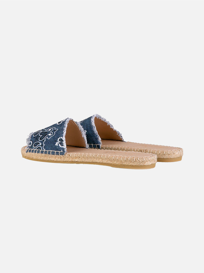 Mc2 Saint Barth Espadrilla da donna con stampa bandana Qualità