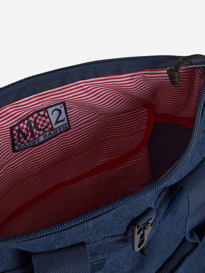 Mc2 Saint Barth Zaino in tela di jeans Economico