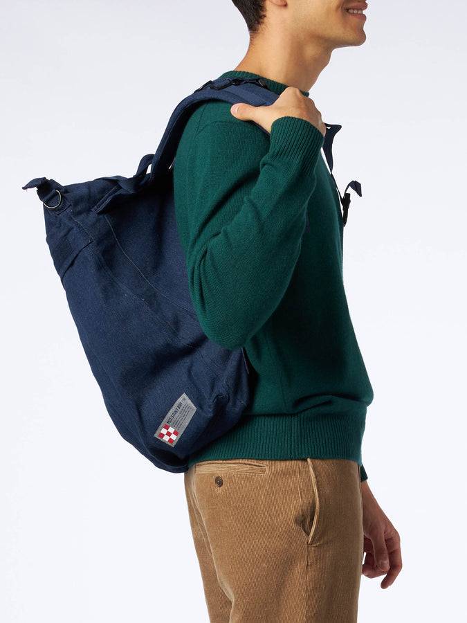 Mc2 Saint Barth Zaino in tela di jeans Economico