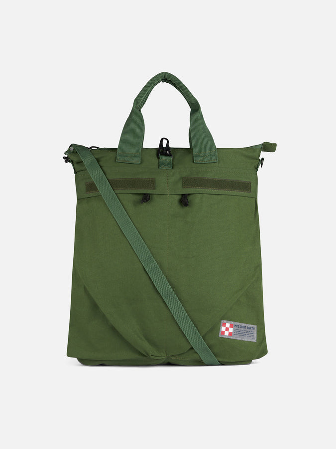 Mc2 Saint Barth Zaino in tela verde militare Online