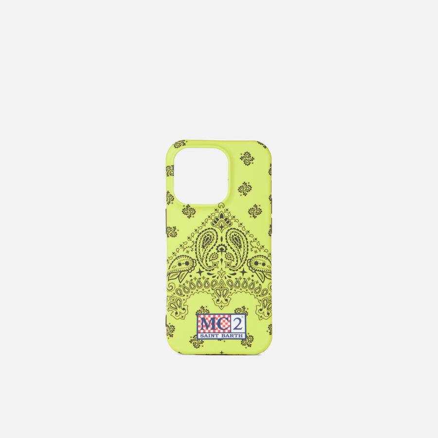 Mc2 Saint Barth Cover per iPhone 14 Pro con stampa bandana