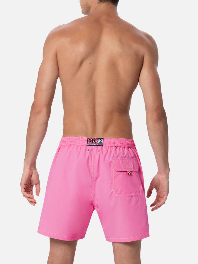 Mc2 Saint Barth Pantaloncino da bagno uomo di media lunghezza rosa Patmos Moda