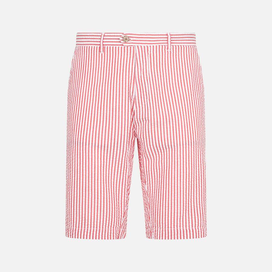 Mc2 Saint Barth Bermuda a righe rosse Shopping online