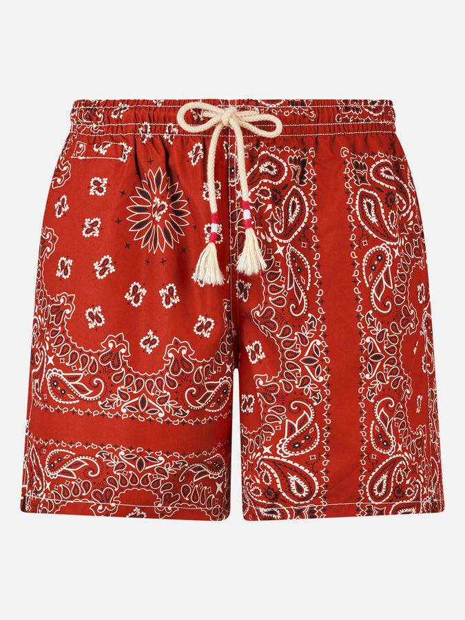 Mc2 Saint Barth Costume da bagno da uomo con stampa bandana Offerte stagionali