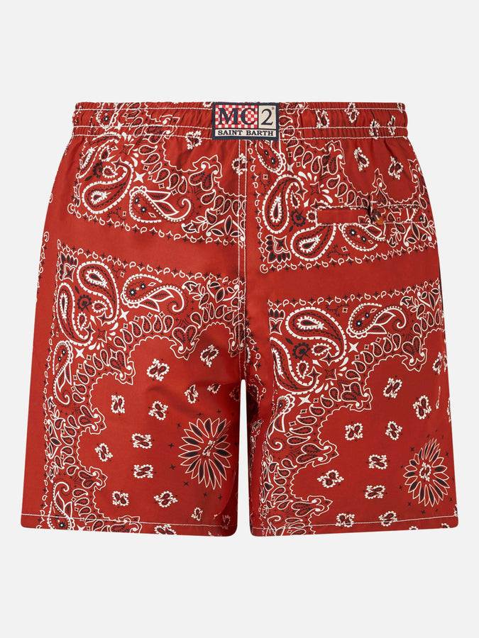 Mc2 Saint Barth Costume da bagno da uomo con stampa bandana Offerte stagionali