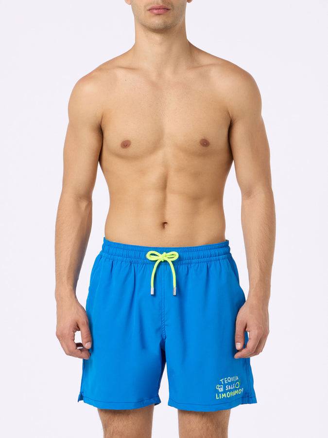 Mc2 Saint Barth Costume da bagno uomo Comfort con ricamo Tequila, Saldi, Limoniamo | EDIZIONE SPECIALE INSULTI LUMINOSI Fino al 65% di sconto