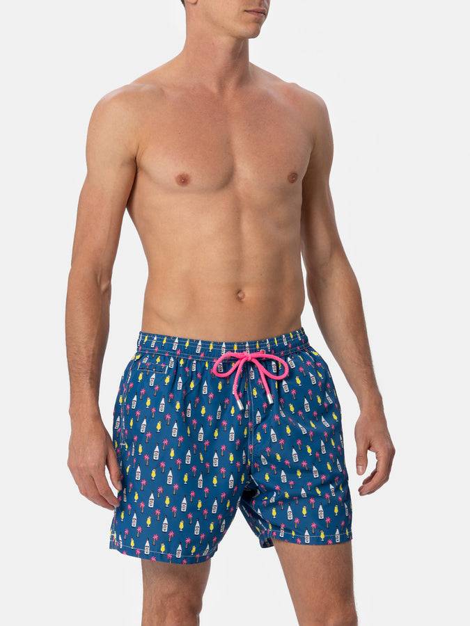 Mc2 Saint Barth Costume uomo in tessuto leggero Lighting Micro Fantasy con stampa cocktail Fino al 55% di sconto