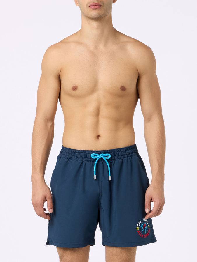 Mc2 Saint Barth Costume uomo Comfort con ricamo Dal Padel alla Brace | EDIZIONE SPECIALE INSULTI LUMINOSI Convenienza