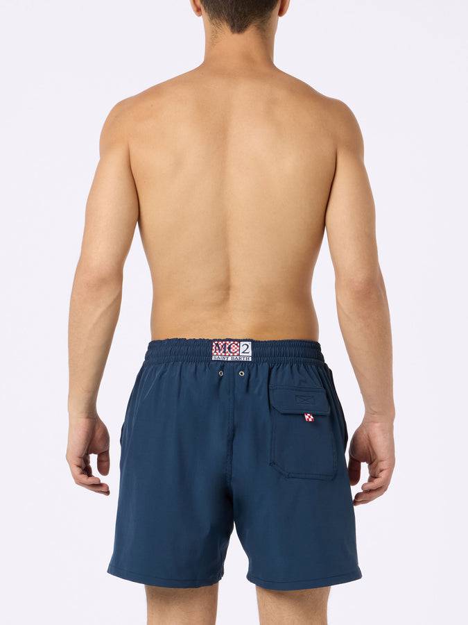 Mc2 Saint Barth Costume uomo Comfort con ricamo Dal Padel alla Brace | EDIZIONE SPECIALE INSULTI LUMINOSI Convenienza
