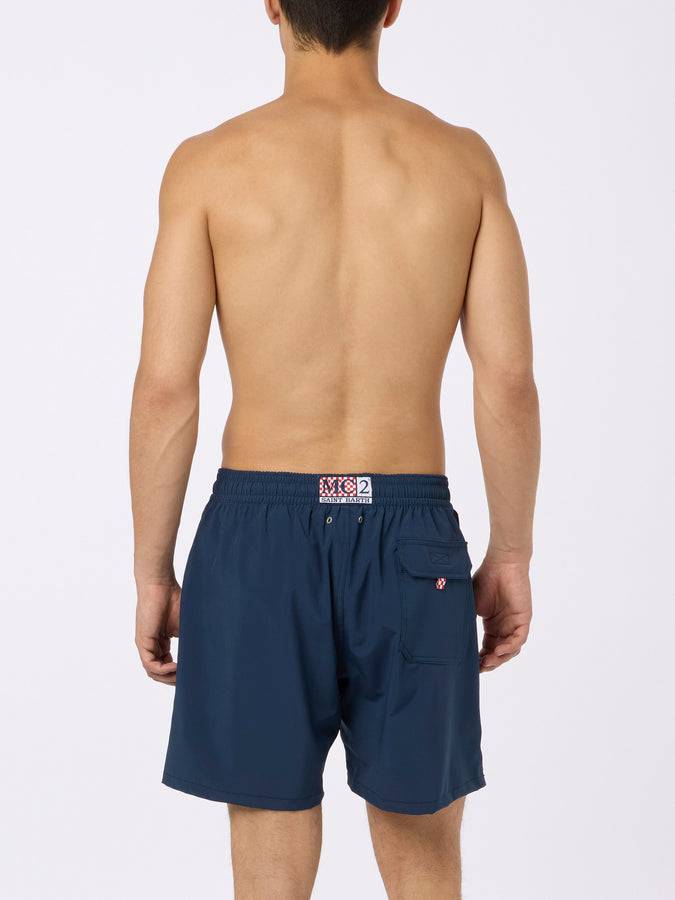 Mc2 Saint Barth Costume uomo Comfort con ricamo Dal Padel alla Brace | EDIZIONE SPECIALE INSULTI LUMINOSI Convenienza