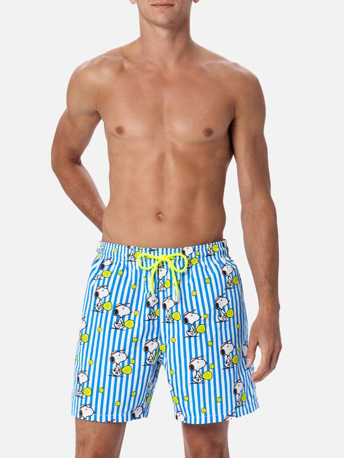 Mc2 Saint Barth Costume da bagno da uomo Gustavia lunghezza media con stampa Snoopy | EDIZIONE SPECIALE SNOOPY PEANUTS™ Presa