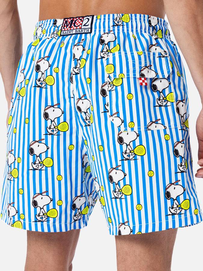 Mc2 Saint Barth Costume da bagno da uomo Gustavia lunghezza media con stampa Snoopy | EDIZIONE SPECIALE SNOOPY PEANUTS™ Presa