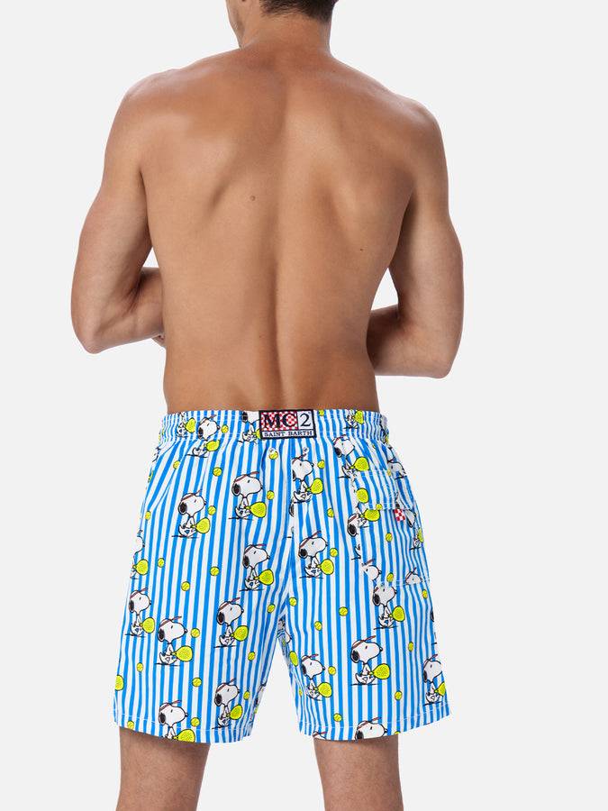 Mc2 Saint Barth Costume da bagno da uomo Gustavia lunghezza media con stampa Snoopy | EDIZIONE SPECIALE SNOOPY PEANUTS™ Presa