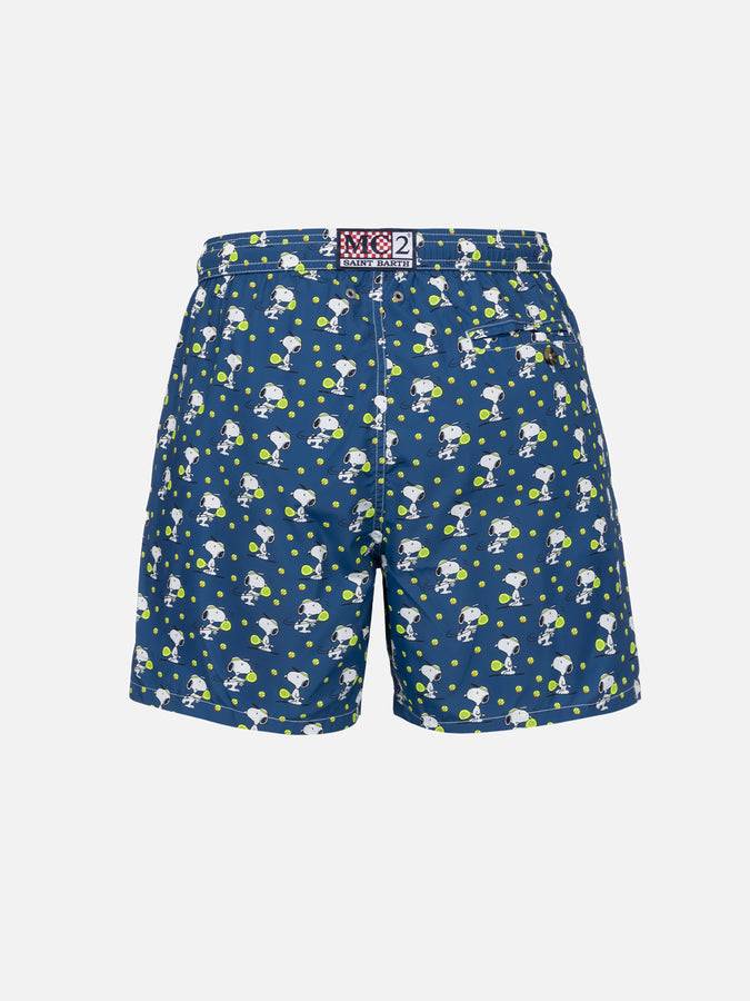 Mc2 Saint Barth Costume da bagno da uomo in tessuto leggero Lighting Micro Fantasy con stampa padel Snoopy | EDIZIONE SPECIALE SNOOPY PEANUTS™ Sconto