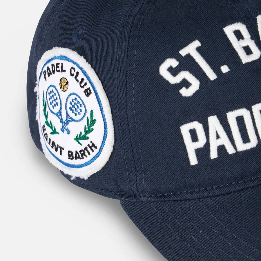 Mc2 Saint Barth Cappello da baseball con ricamo St. Barth Padel Club Offerte
