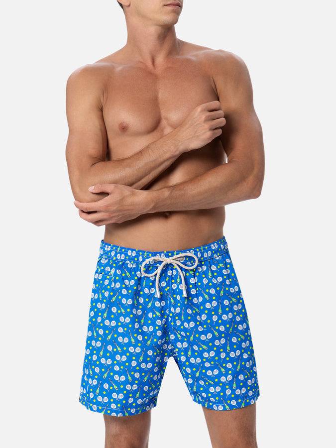 Mc2 Saint Barth Costume da uomo in tessuto leggero Lighting Micro Fantasy con stampa vincitore padel Sconto di tempo limitato