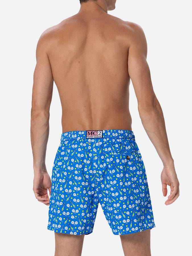 Mc2 Saint Barth Costume da uomo in tessuto leggero Lighting Micro Fantasy con stampa vincitore padel Sconto di tempo limitato