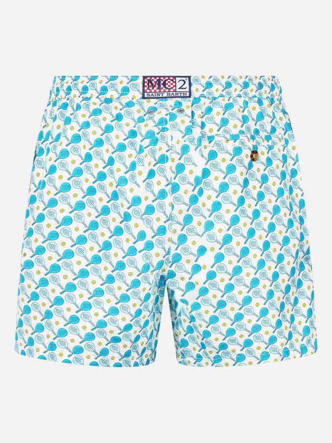 Mc2 Saint Barth Costume da bagno da uomo in tessuto leggero Lighting Micro Fantasy con stampa padel Grande vendita