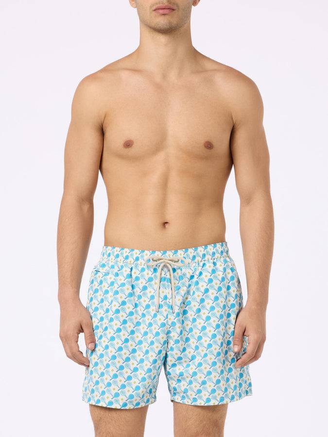 Mc2 Saint Barth Costume da bagno da uomo in tessuto leggero Lighting Micro Fantasy con stampa padel Grande vendita