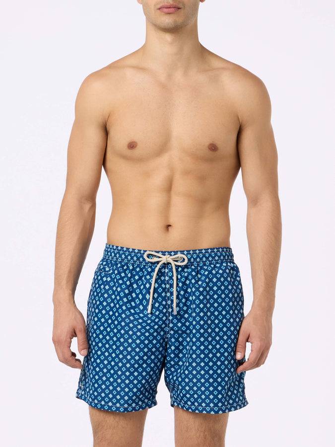 Mc2 Saint Barth Costume da bagno da uomo in tessuto leggero Lighting Micro Fantasy con stampa cravatte Offerta settimanale
