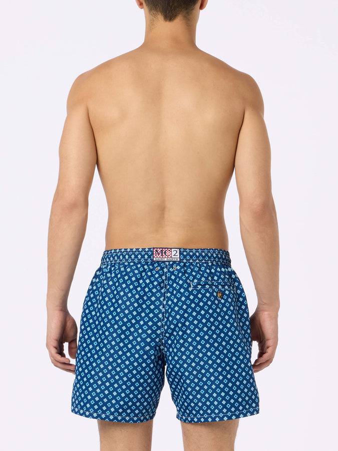 Mc2 Saint Barth Costume da bagno da uomo in tessuto leggero Lighting Micro Fantasy con stampa cravatte Offerta settimanale