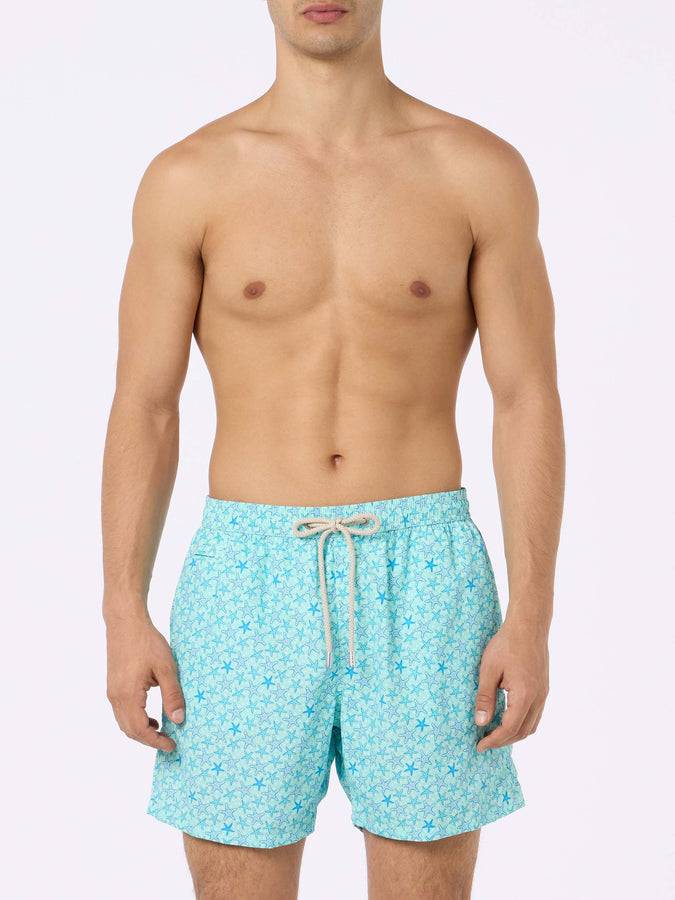 Mc2 Saint Barth Costume da uomo in tessuto leggero Lighting Micro Fantasy con stampa stelle marine Fino al 50% di sconto