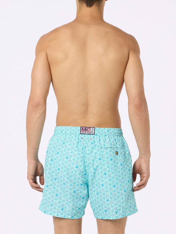 Mc2 Saint Barth Costume da uomo in tessuto leggero Lighting Micro Fantasy con stampa stelle marine Fino al 50% di sconto