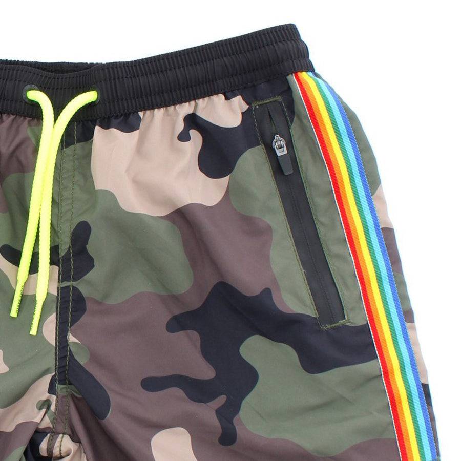 Mc2 Saint Barth Costume da bagno da uomo in tessuto leggero con tasche con zip Soddisfazione Garantita