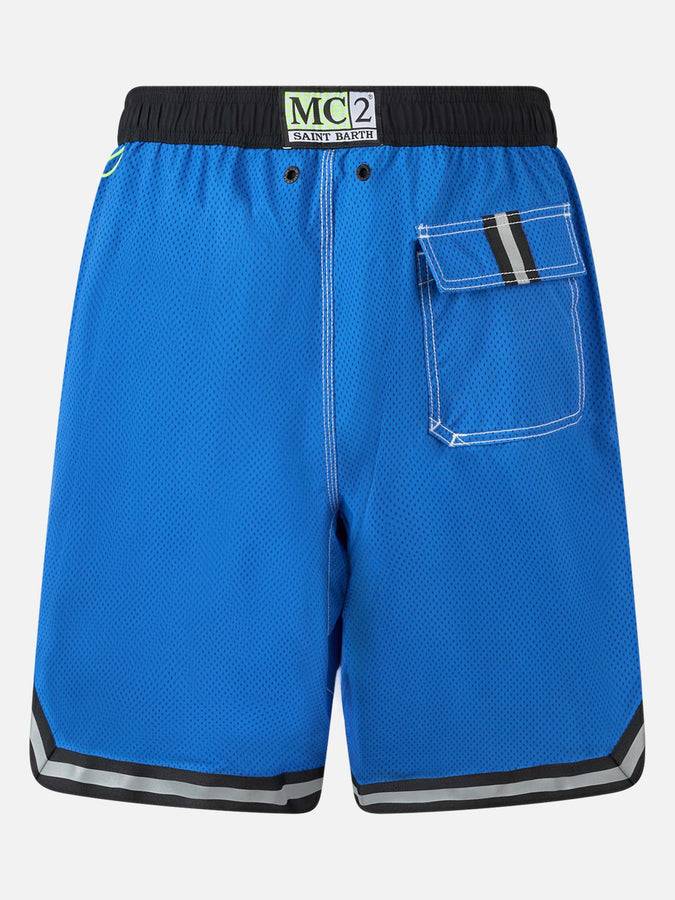 Mc2 Saint Barth Costume da bagno lungo bluette stile surf Affare Del Giorno