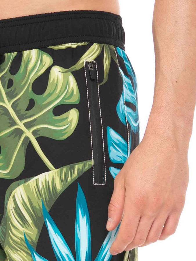 Mc2 Saint Barth Pantaloncini da bagno con stampa tropicale stile surf Convenienza