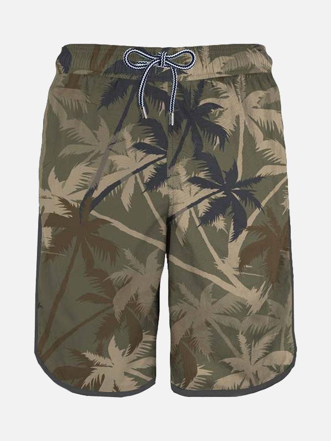 Mc2 Saint Barth Pantaloncini da surf con stampa palme Novità