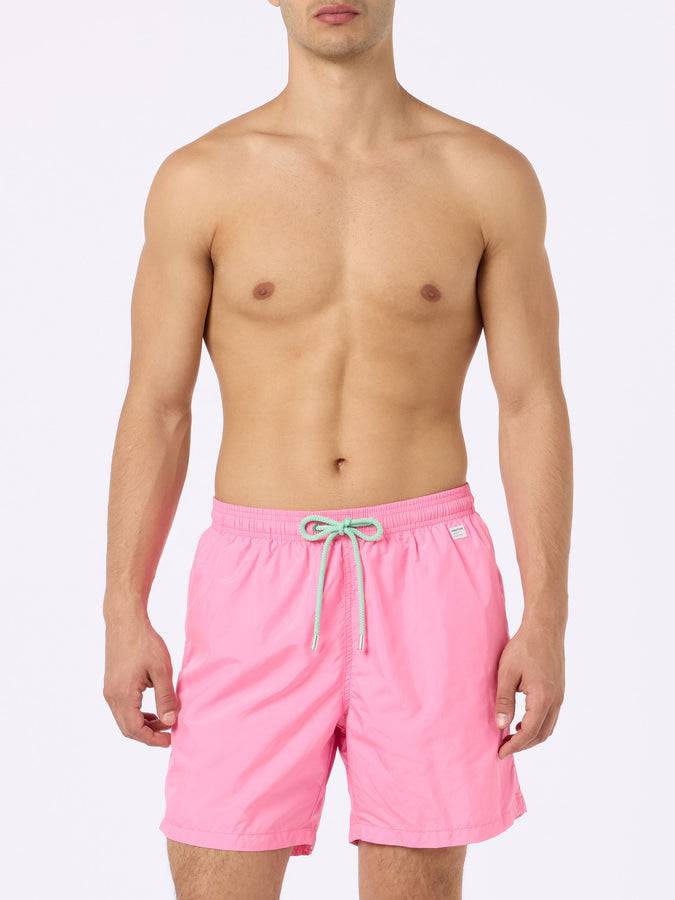 Mc2 Saint Barth Costume uomo tessuto leggero rosa Lighting Pantone | EDIZIONE SPECIALE PANTONE Saldi
