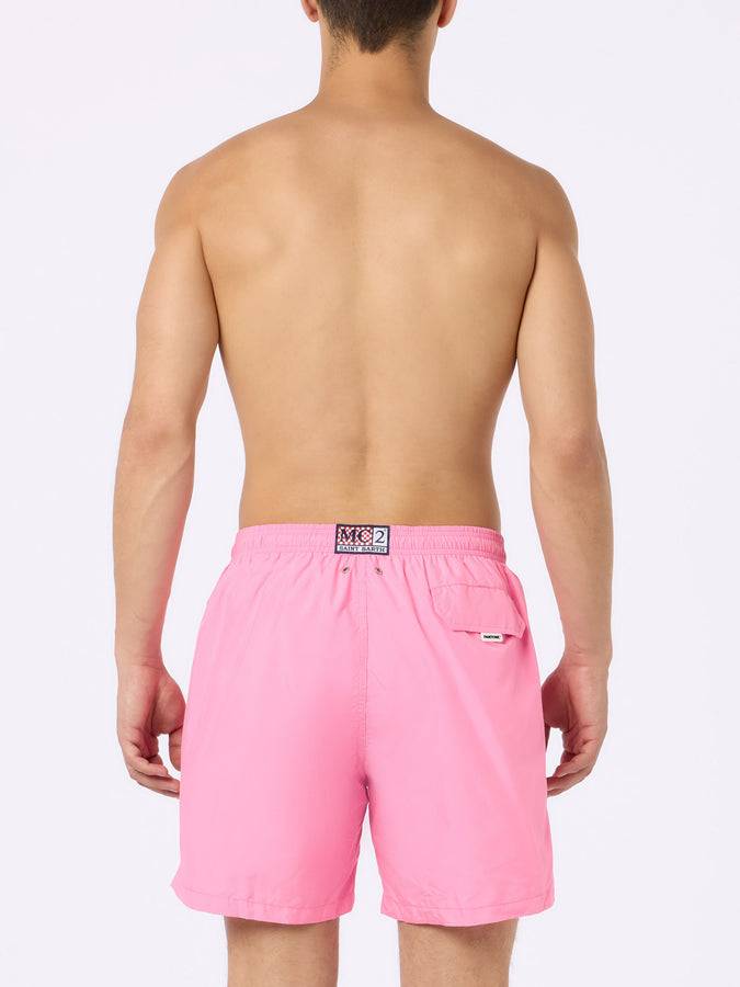Mc2 Saint Barth Costume uomo tessuto leggero rosa Lighting Pantone | EDIZIONE SPECIALE PANTONE Saldi