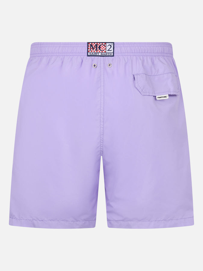 Mc2 Saint Barth Costume uomo tessuto leggero lilla Lighting Pantone | EDIZIONE SPECIALE PANTONE Offerte