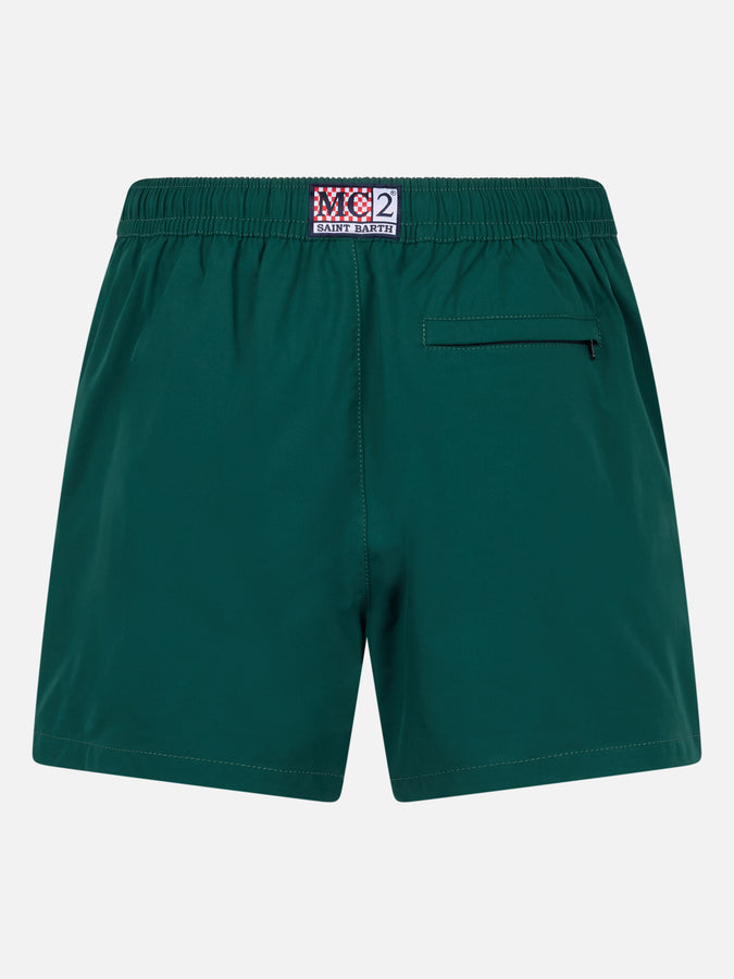 Mc2 Saint Barth Costume corto da uomo verde inglese Master Spedizione gratuita
