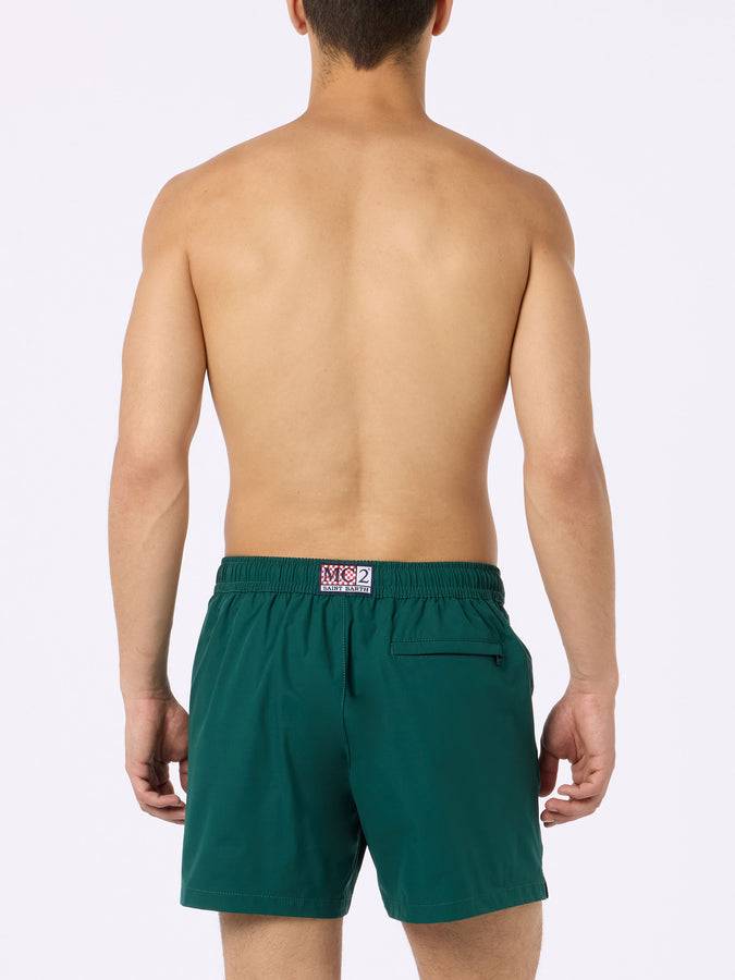 Mc2 Saint Barth Costume corto da uomo verde inglese Master Spedizione gratuita