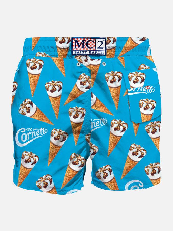 Mc2 Saint Barth Costume da bagno da uomo classico con stampa Algida | ALGIDA® EDIZIONE SPECIALE Latest fashion