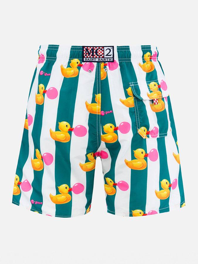 Mc2 Saint Barth Costume da bagno da uomo Gustavia lunghezza media con stampa paperelle Big Babol | EDIZIONE SPECIALE BIG BABOL Prezzo basso