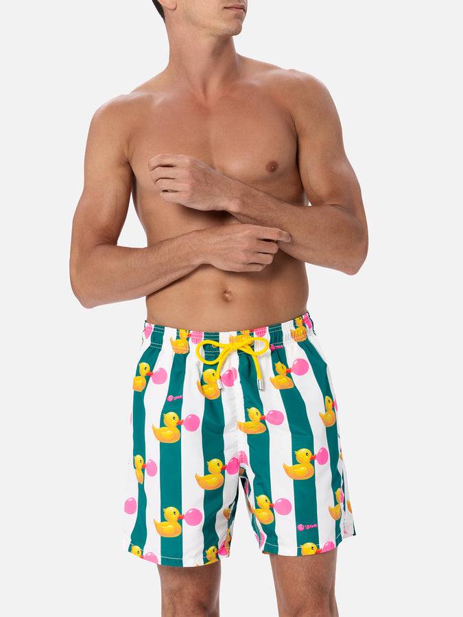 Mc2 Saint Barth Costume da bagno da uomo Gustavia lunghezza media con stampa paperelle Big Babol | EDIZIONE SPECIALE BIG BABOL Prezzo basso