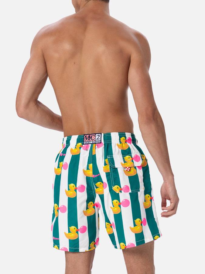 Mc2 Saint Barth Costume da bagno da uomo Gustavia lunghezza media con stampa paperelle Big Babol | EDIZIONE SPECIALE BIG BABOL Prezzo basso
