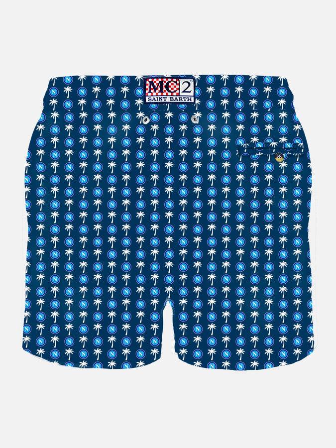 Mc2 Saint Barth Costume da bagno da uomo in tessuto leggero con stampa logo Napoli | SSC NAPOLI EDIZIONE SPECIALE Ultimi tre giorni