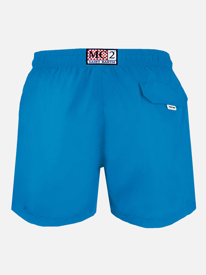 Mc2 Saint Barth Costume da bagno da uomo bluette | EDIZIONE SPECIALE PANTONE™ Fino al 65% di sconto