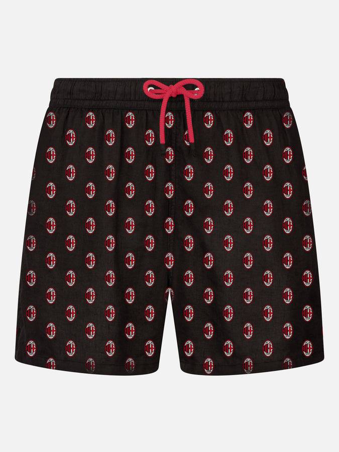 Mc2 Saint Barth Costume da bagno da uomo in tessuto leggero con stampa Milan | MILAN EDIZIONE SPECIALE