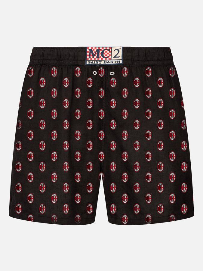 Mc2 Saint Barth Costume da bagno da uomo in tessuto leggero con stampa Milan | MILAN EDIZIONE SPECIALE Super sconto