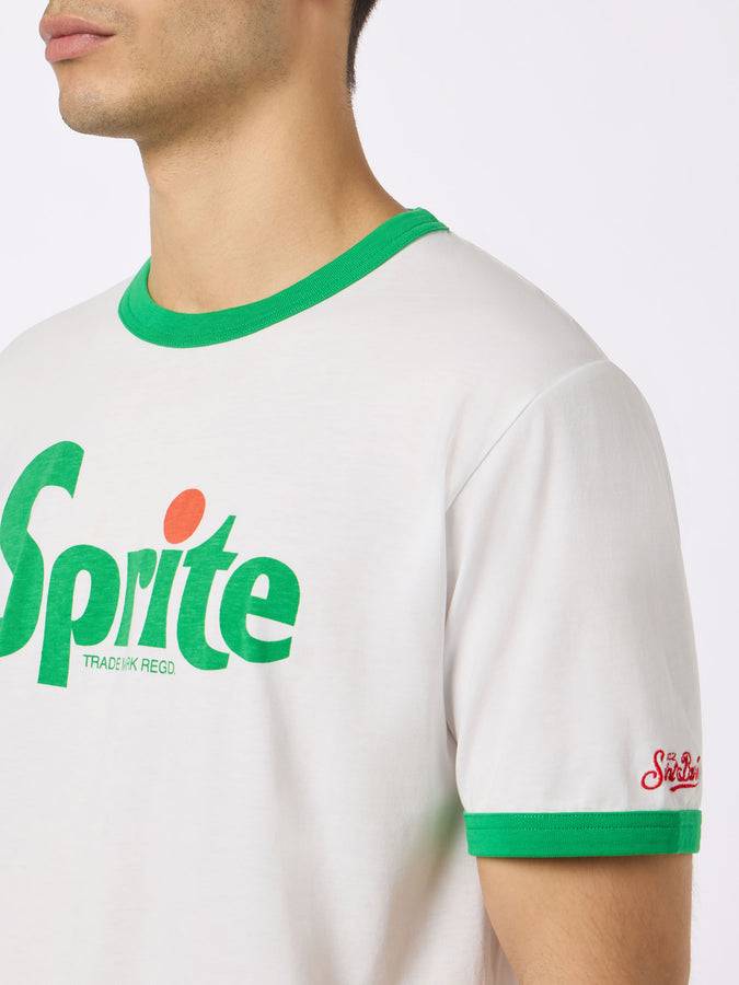 Mc2 Saint Barth Man cotton t-shirt with Sprite print | COCA-COLA® SPECIAL EDITION In Linea