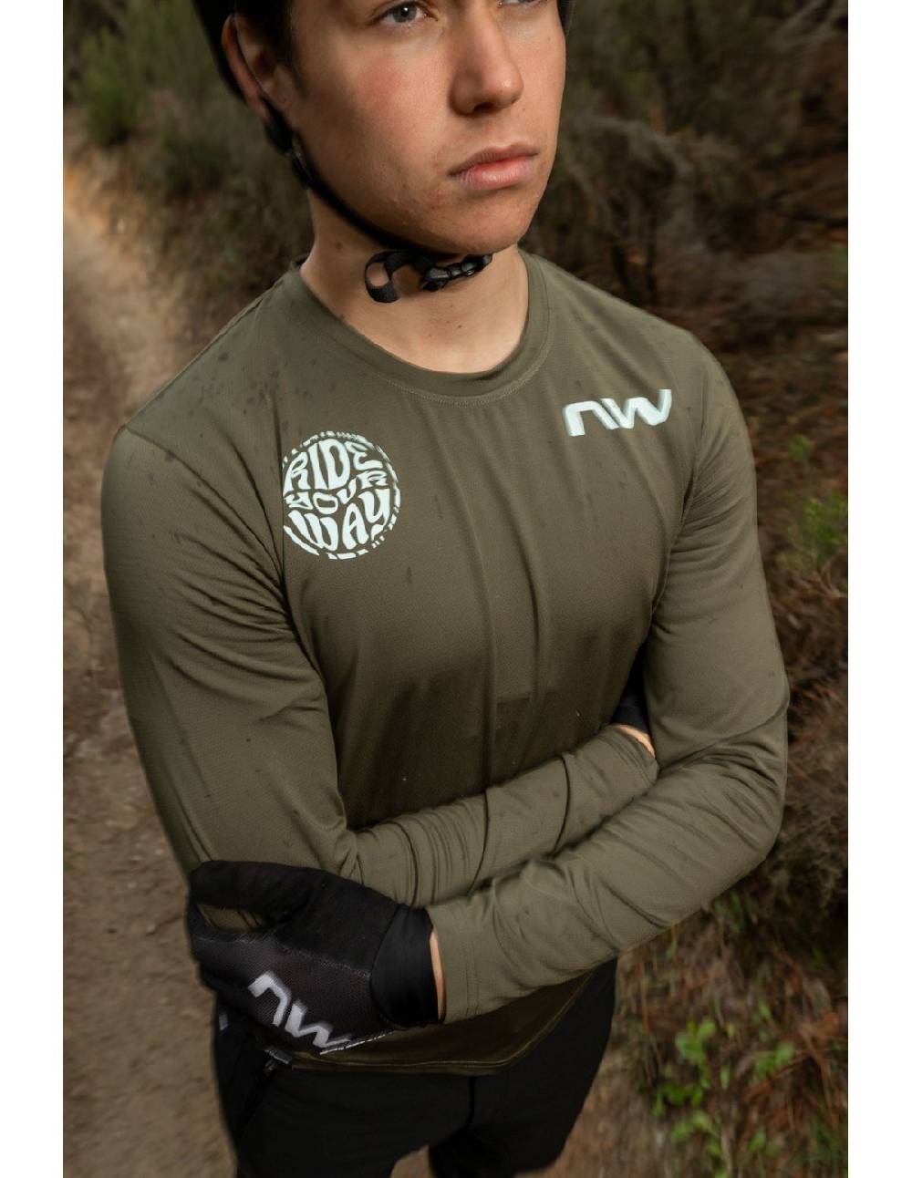 Northwave XTRAIL 2 MAGLIA MANICHE LUNGHE Italia