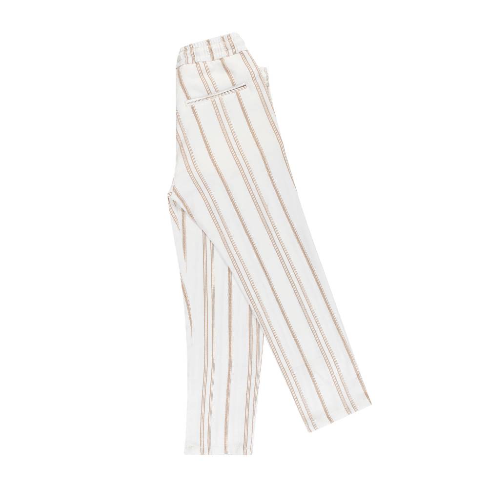 Nupkeet Pantalone Lungo Beige e Bianco – Occhiata Affare Del Giorno