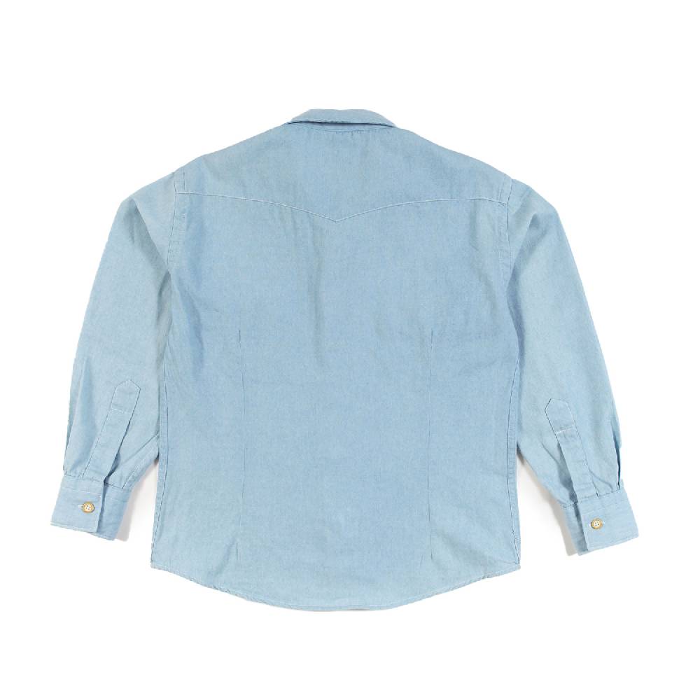 Nupkeet Camicia Collo Italiano Celeste – Coccio Moda